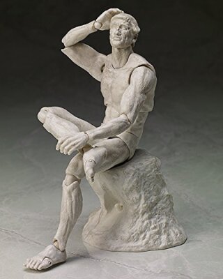 FREEing figma Table Museum The Thinker Plaster Version Action