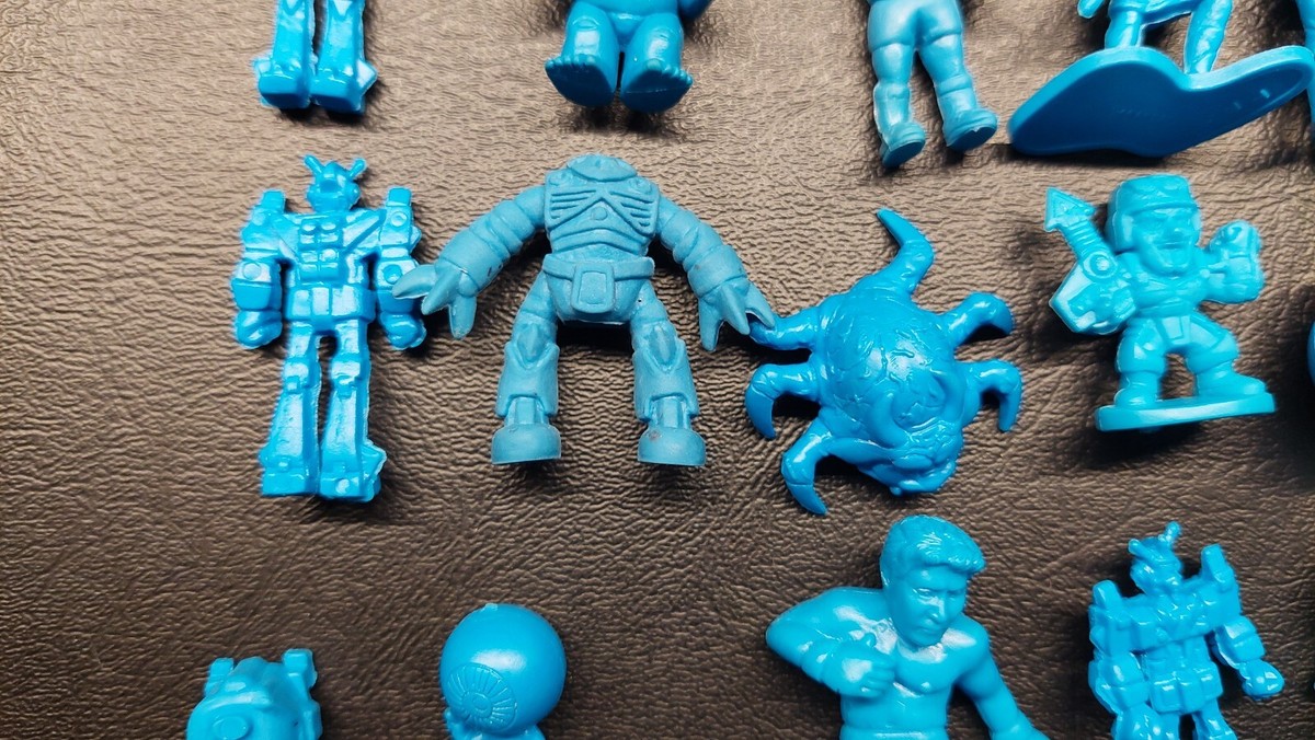 Mixed Lot of 19 Various Vintage Japanese Keshi Rubber Mini
