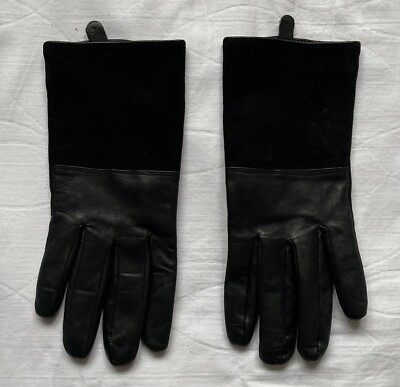 Unbranded Black Leather Gloves