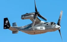 Boeing Bell MV-22 VMM-561 Pale Horse Mahogany Desk Wood Model Small Scale 1/72