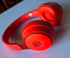 Original Red Beats Dre Solo Pro On-Ear Wireless HEADPHONES ONLY - MRJC2LL/A