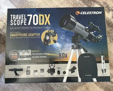 Celestron Travel Scope 70 DX Portable Refractor Telescope With Backpack 
