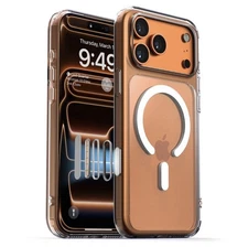 For iPhone 17 Pro Max Case VRS Design Clear Magsafe Cover with Strong Magnetic