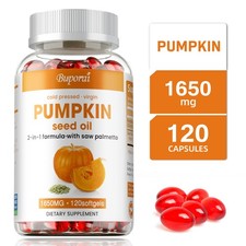 Pumpkin Seed Oil   Saw Palmetto   Prostate, Urinary Tract Health, Hair Growth