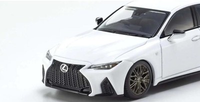 1/43 Lexus IS500 F SPORT White Diecast Model Car Dealer Edition