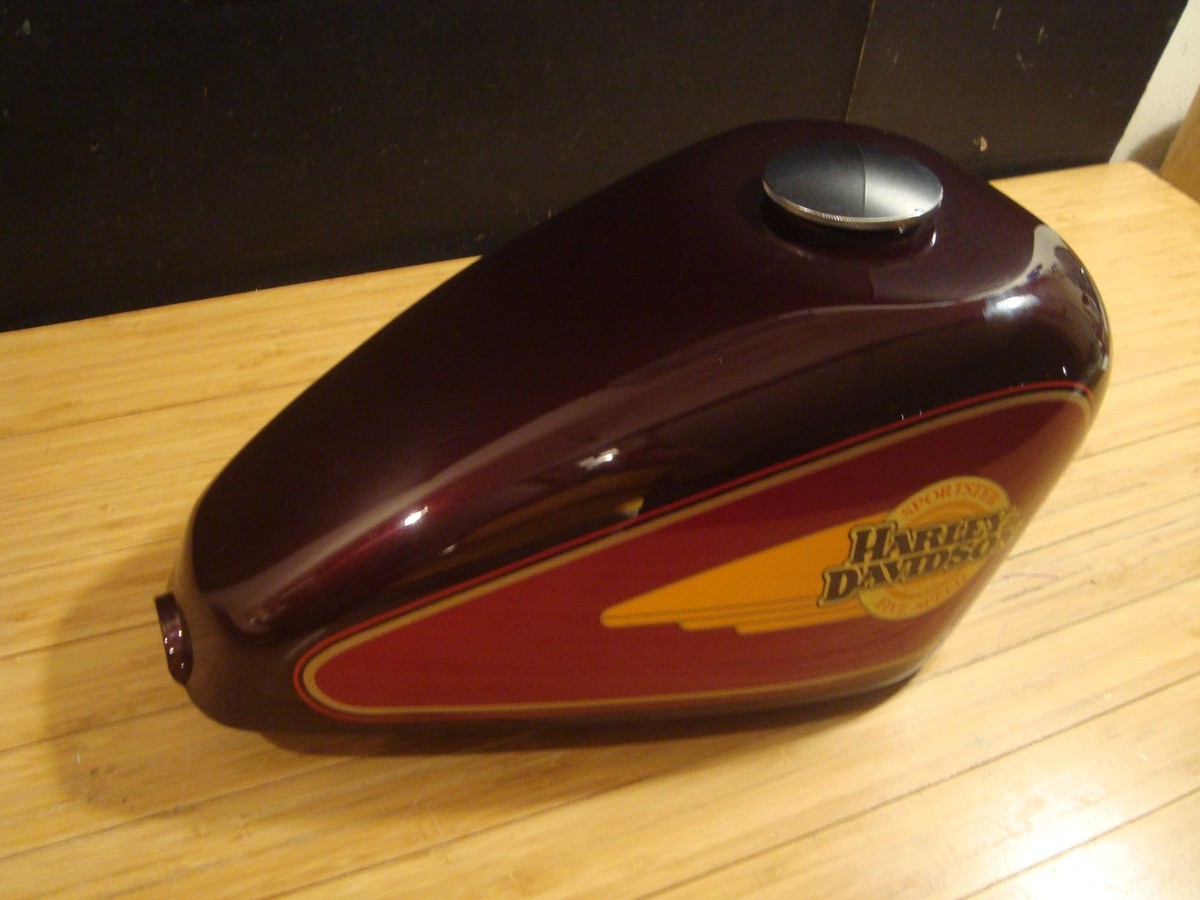 K*）様 Harley Davidson スポスタタンク Harley Davidson 5 speed OEM Sportster Peanut gas fuel tank Eagle