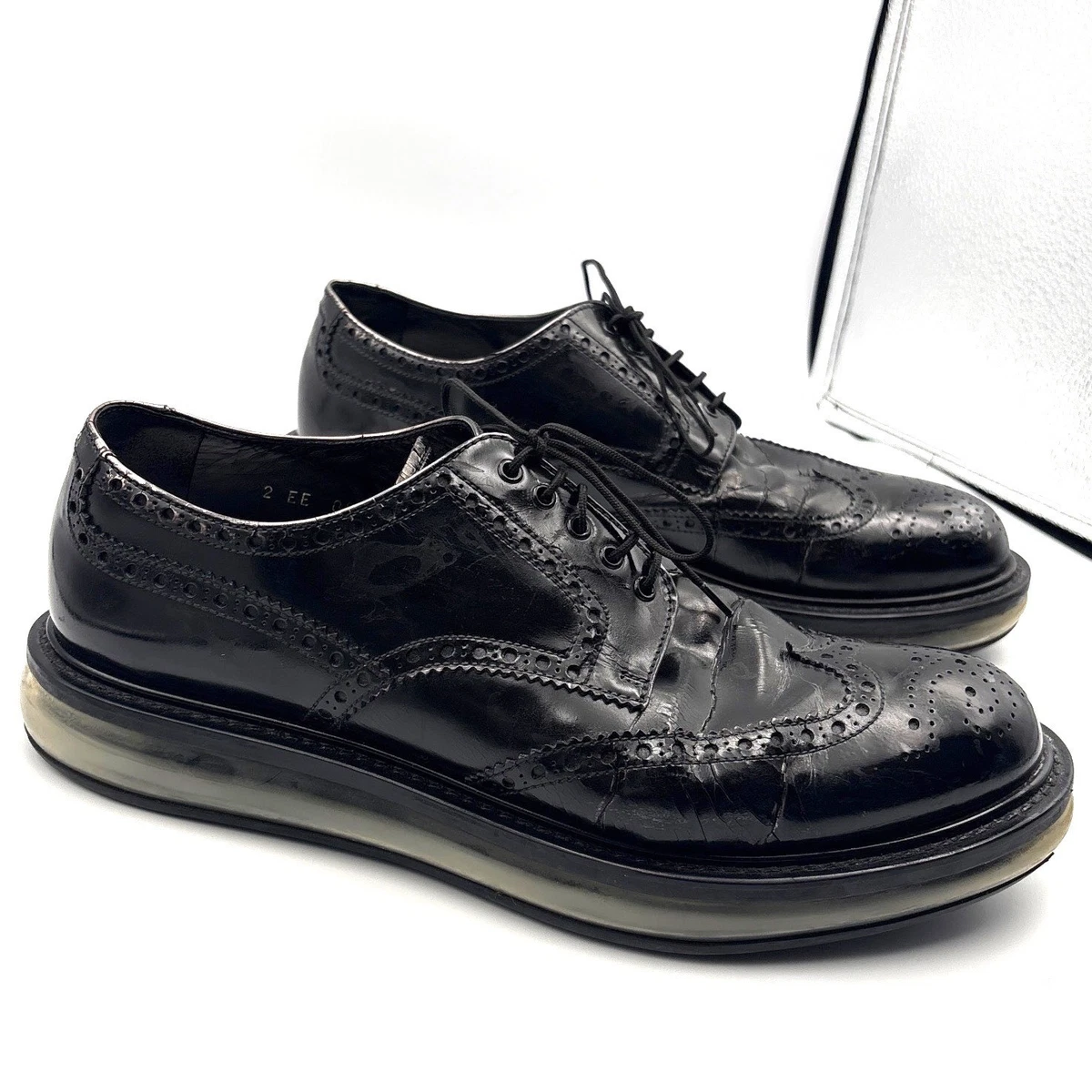 PRADA Leather Upper Wingtip Dress Shoes for Men for sale | eBay