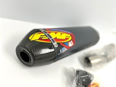 FMF Factory 4.1 Slip On Stainless Dark with Carbon Fiber Fit:YZ250F 10-13 44382 