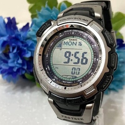 CASIO PROTREK PRW-1300J-1JF Digital Outdoor Uhr Triple Sensor