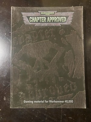 Warhammer 40k Chapter Approved 2001 - OOP - Games Workshop Very good US based