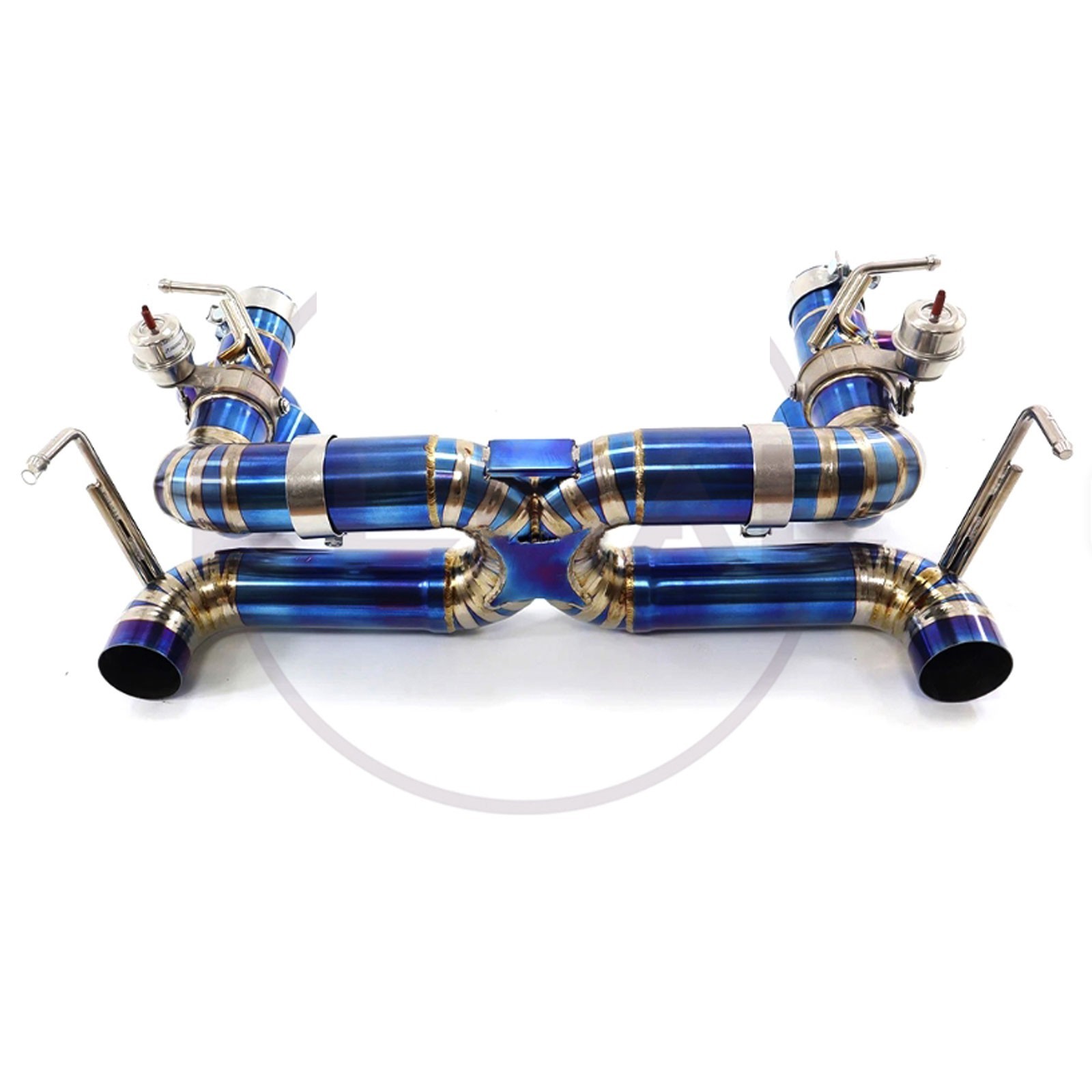 Ferrari 488 Spider Rear Exhaust system