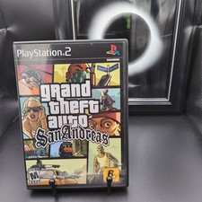 Grand Theft Auto San Andreas 1st Print / Playstation 2 PS2 / CIB + Map / Read 