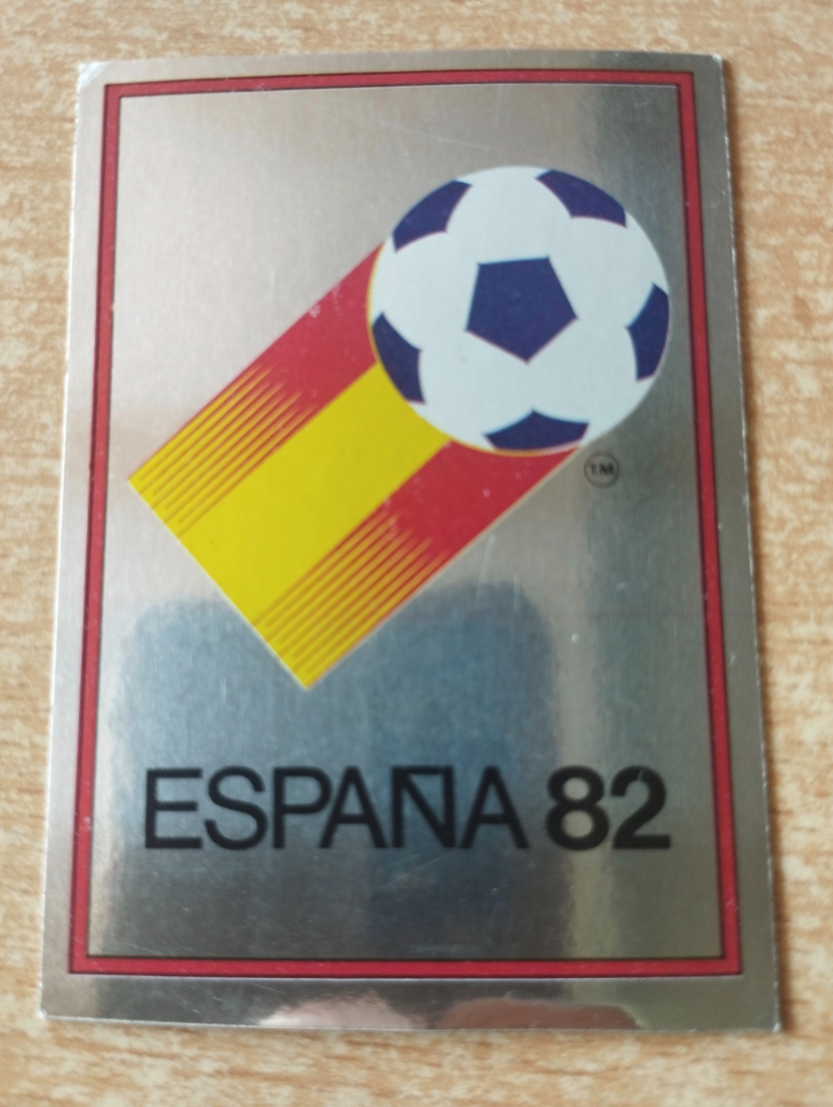 ED. PANINI FIGURINA ESPANA 82 N° 2 SCUDETTO ORIGINALE !!!!!