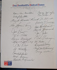 25 FootBall HOFer Signed Letterhead, Nagurski, Halas, Brown,Kinard,Tittle,Nevers — photo 1