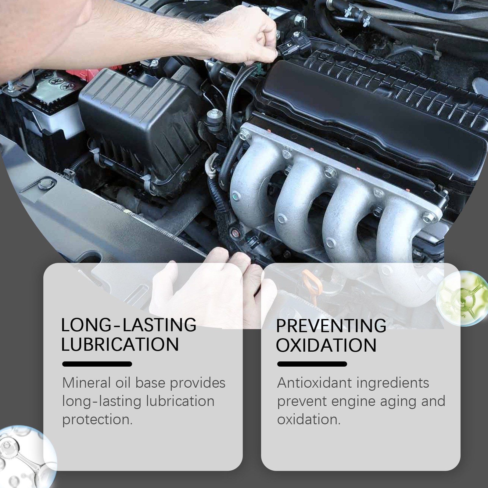 3x Anti-wear Engine Treatment Oil Additive Automotive Transmission Fluid Additiv