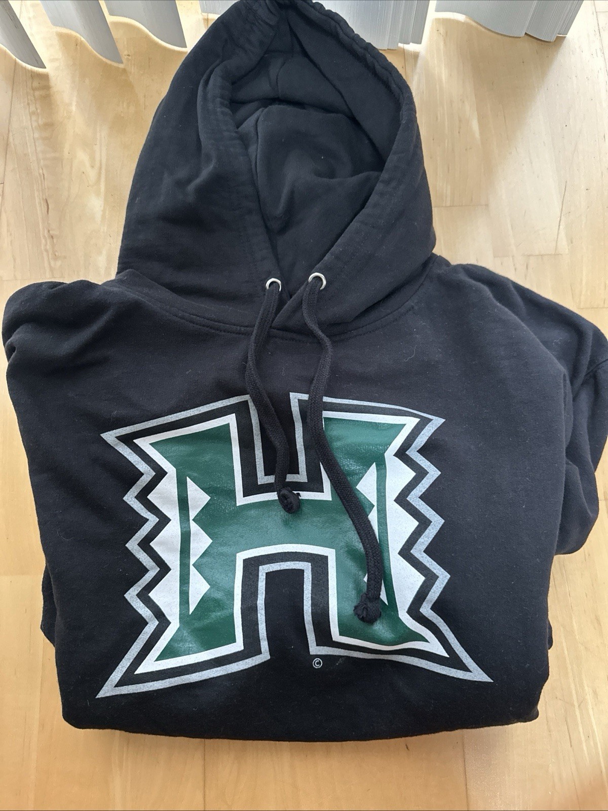 Mens HAWAI’I Hoodie Sweatshirt Size M
