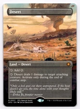 Desert (Borderless) SPG 37 - - NM - Magic the Gathering