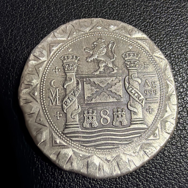 Atocha Cob 8 Reales Silver Design by Daniel Carr Contains Silver From Do120