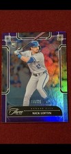 Nick Loftin RC 2024 Panini Three and Two #3 Full Count Rookie /32 ROYALS mint