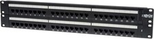Tripp Lite 48 Port Data Rackmount CAT6 Patch Panel, Cat 6