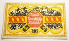 1922 Germany Linen 1000 Mark Bielefeld Banknote Westphalia Notgeld Money — photo 2