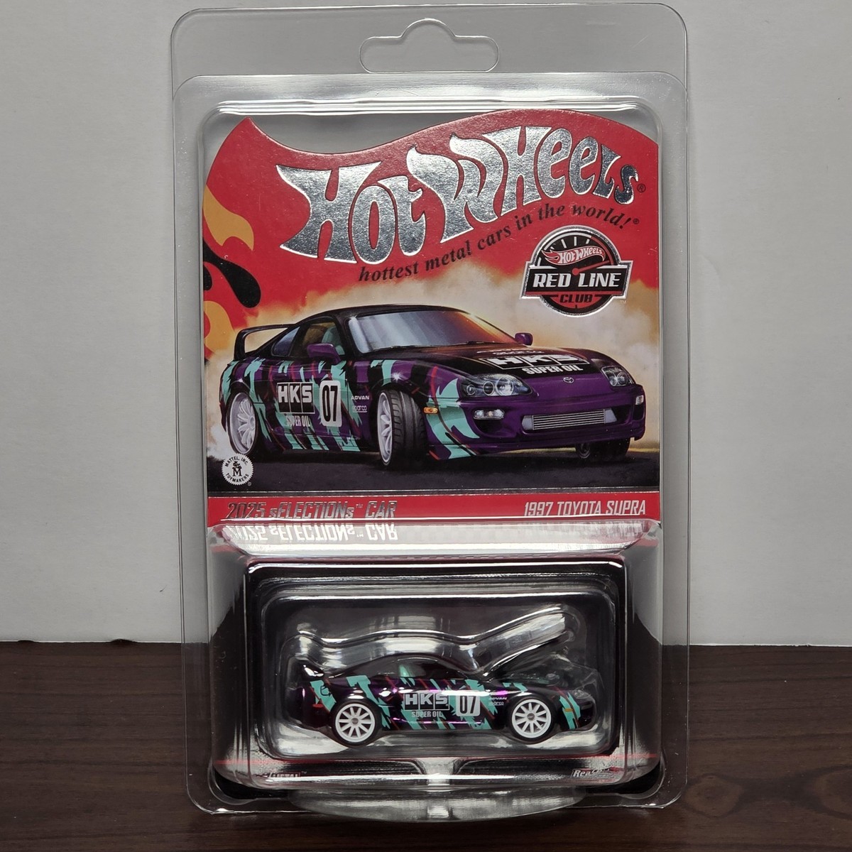 Hot Wheels 1997 Toyota Supra HKS トヨタスープラ Hot Wheels RLC 1997 Toyota Supra HKS Super Oil 2025 sELECTIONs In