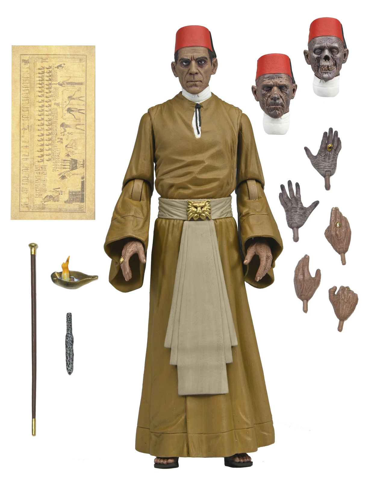 Figurine Ardath Bey NECA articulée avec visages interchangeables