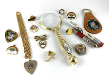 Rainbow Girls Pins, Charms, Pencil, Mag. Glas...