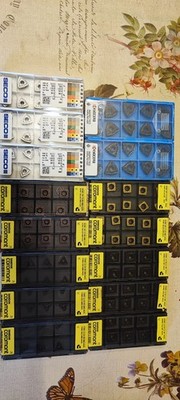 Fräseinsätze zum Drehen Kyocera Trocken, Sandvik Coramant Lot.