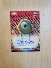 2025 Topps Chrome Disney RED BLACK autograph Billy Crystal MIKE WAZOWSKI 20/28