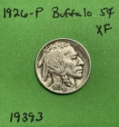 1926 Buffalo 🦬 Indian Head Nickel 5c Xf Extra Fine