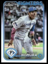 2024 Topps Chrome NPB #36 Yuki Nomura Refractors