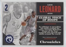 2017-18 Panini Chronicles Blue 193/199 Kawhi Leonard #89 0ce4