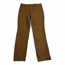 Quince Women's Straight-Leg Dress Trousers - Brown, M
