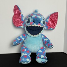 Build A Bear Disney Stitch Plush Valentines Hearts Love 14" Stuffie W/ Tag