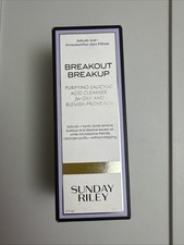 Sunday Riley Breakout Breakup Salicylic Acid Cleanser Blemish-Prone Skin SEALED