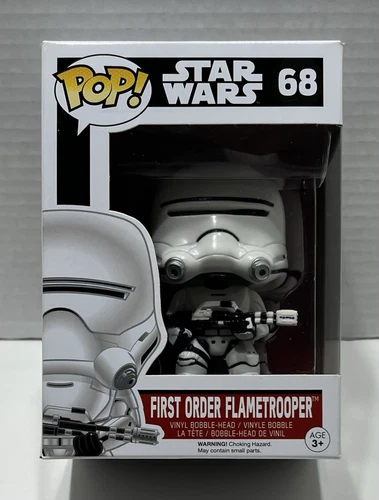 Funko Pop! Star Wars Episode VII First Order Flametrooper #68 Vaulted 