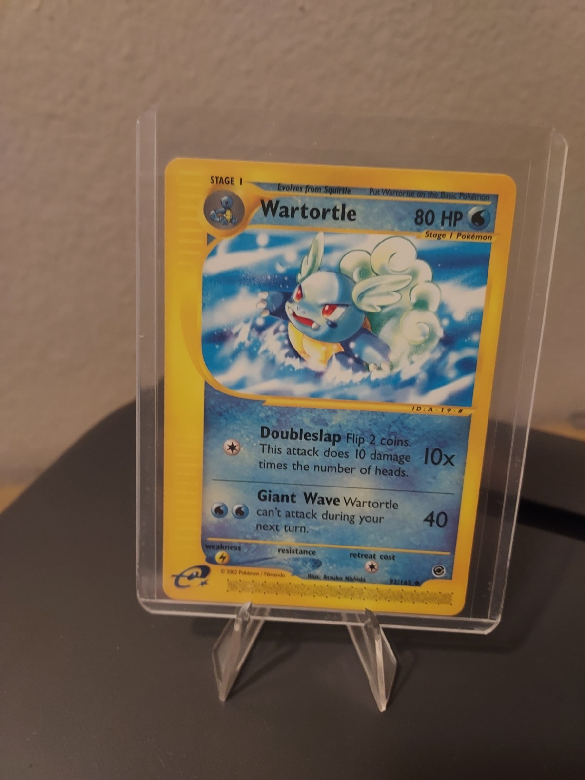 WARTORTLE - 92/165 - Expedition Base Set - Uncommon - Pokemon Card - NM