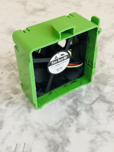 Supermicro FAN-0074L4 4U 80x80x38mm (4-pin) Middle Hot-Swap, Green Cover