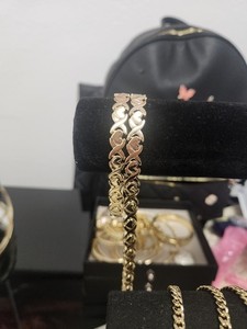 Authentic 14k Women’s Gold Plated Bracelet 7.5” — Pulsera Para Mujer En Oro Laminado