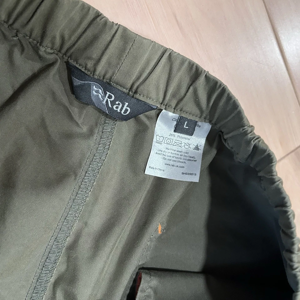 Rab Capstone Softshell Pants Green *Stain Men’s Large - Image 4 of 4