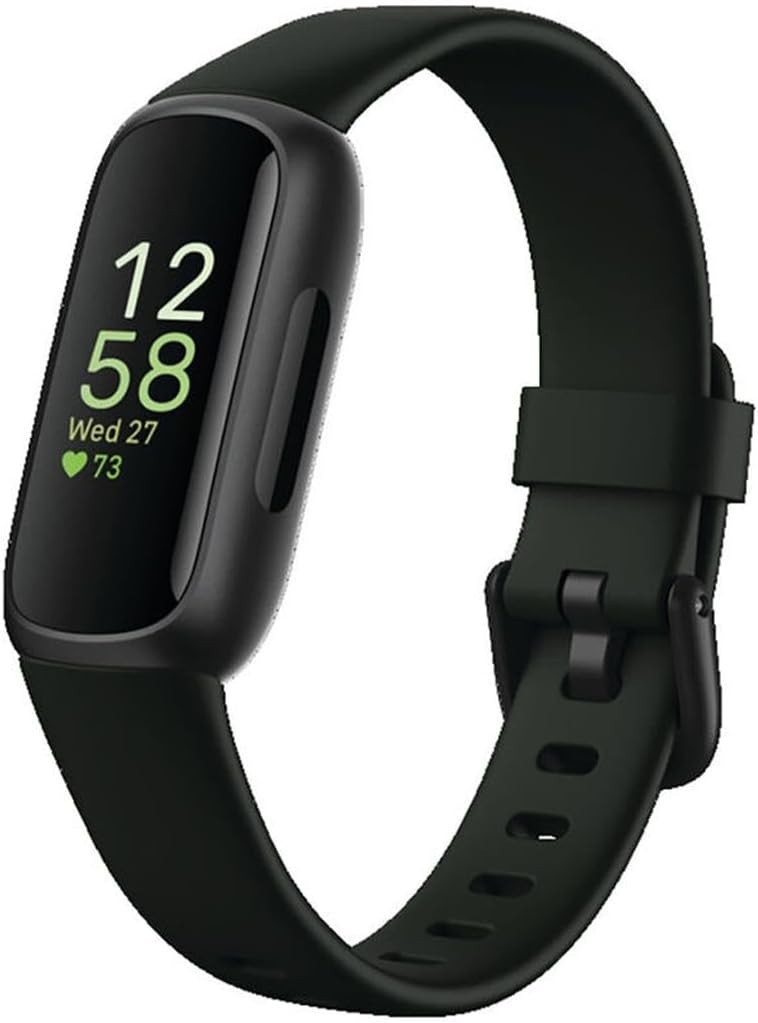 Fitbit Inspire 3 Health &-Fitness-Tracker with Stress Management 24/7 Heart Rate