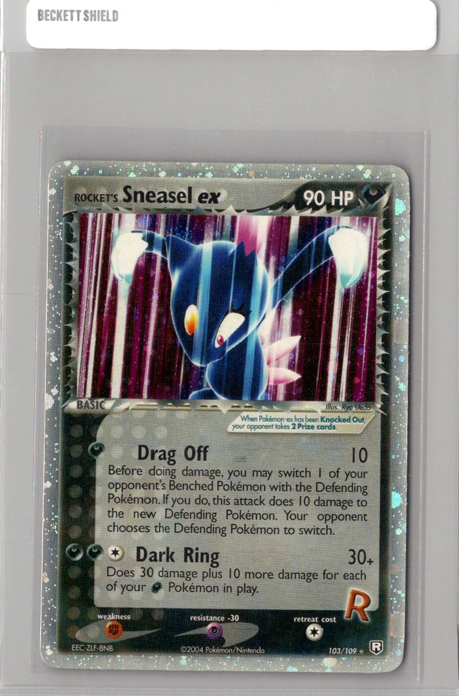 Rocket's Sneasel ex 103/109 Holo EX Rare Team Rocket Returns Pokemon TCG - MP