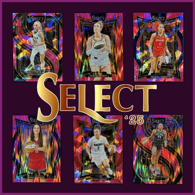 2025 Panini WNBA Select Pink Flash, Pink Ice, & Silver Prizms - You Pick Singles