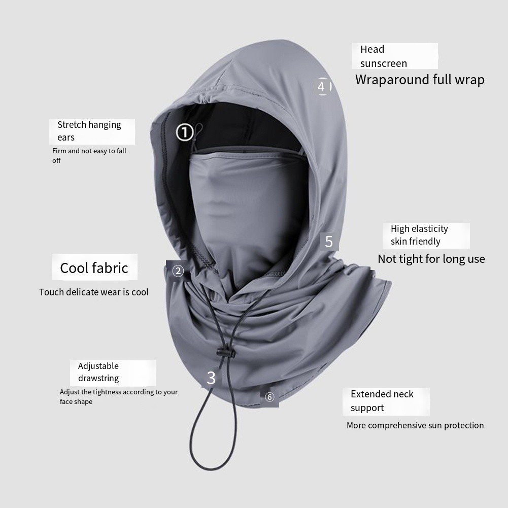 APL Cappello da Sole Traspirante con Protezione UV e Fascia Raffreddante per Comfort