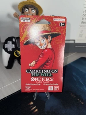 One Piece TCG Carrying On His Will OP-13 Sleeved Booster ENGLISH (FREE SHIP ✅)