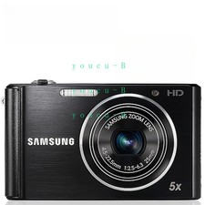 Samsung ST77 Digital Camera 16.10 MP 5x Optical Zoom Built-in Flash - Black