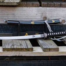 16.50" BladesUSA Samurai Sword-Display Stand w/Wrapped Handle & Scabbard