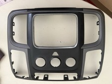 2013-2018 Dodge Ram 1500 Center Dash Radio Trim Bezel Dark Gray