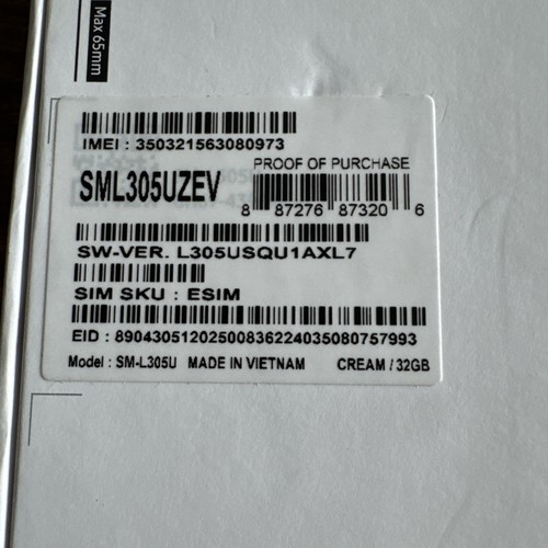 Samsung Galaxy Watch 7 40 mm SM-L305U 32 Go | Aluminium crème avec bracelet | LTE + GPS - Photo 5 sur 5